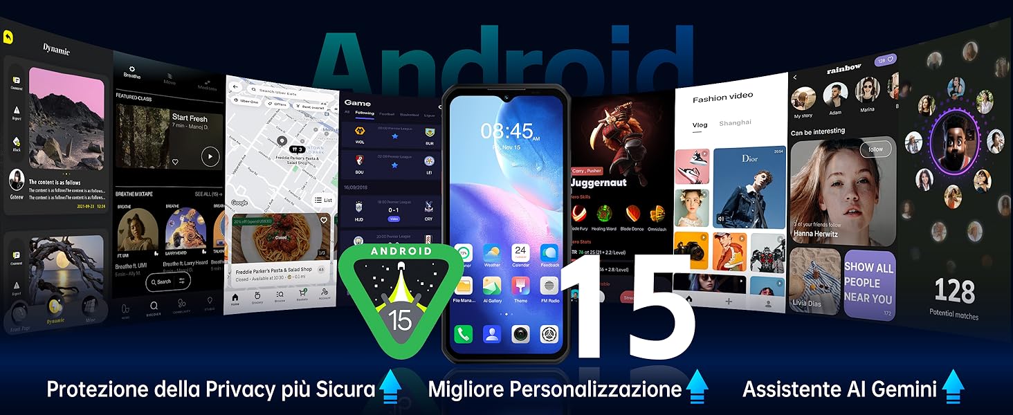 OUKITEL WP55 Rugged Smartphone 5G Andriod 15