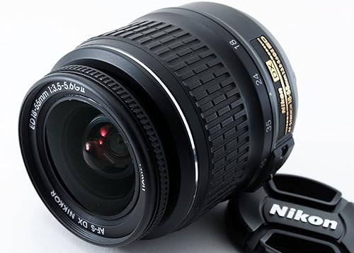 Nikon Af-S Dx 18-55Mm F/3.5-5.6G Ed Black - Fashionser
