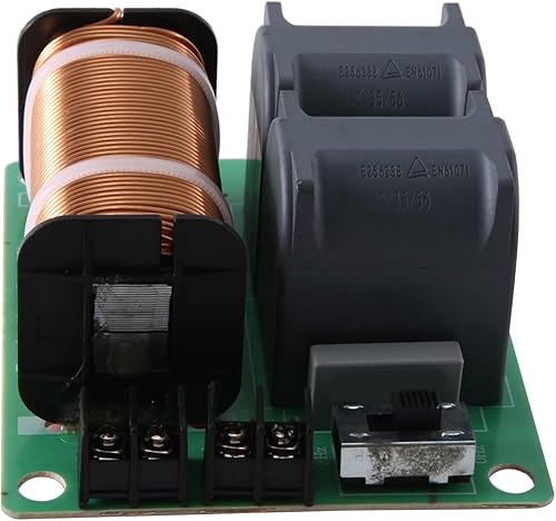 Aonukpdy 2X 1500W High Power Pure Bass Crossover Subwoofer Speaker Modifica Aggiornamento Punto di Frequenza Regolabile - Fashionser