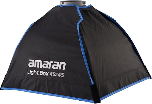 Softbox rettangolare pieghevole Amaran Light Box 30x120 con griglia, a montaggio rapido, borsa per il trasporto per luci con attacco Bowens Amaran 300c/150c/200x/60x, di Aputure - Fashionser