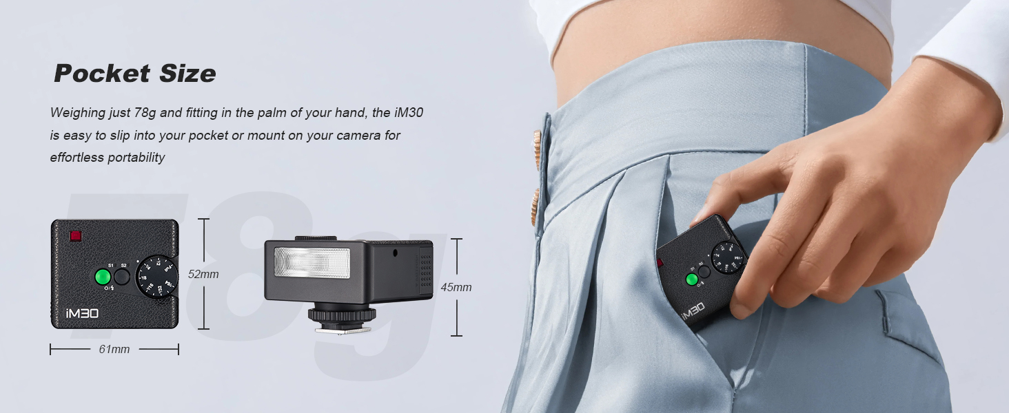 Godox iM30 Mini Flash Camera