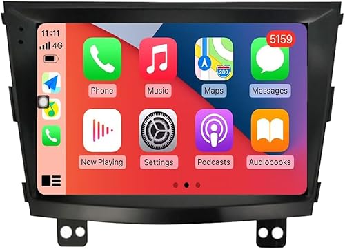 RoverOne Autoradio CarPlay Head Unit per SsangYong Tivolan Tivoli 2014 2015 2016 2017 Android Touch Screen Sat Navi Bluetooth WiFi Radio Player - Fashionser