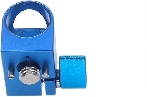 HangTon Tubo da 15 mm per fotocamera Sony ARRI RED Wireless Follow Focus Lens Motor Shoulder Rail accessorio di montaggio con filettatura da 3/8', lunghezza 15 cm (blu) - Fashionser