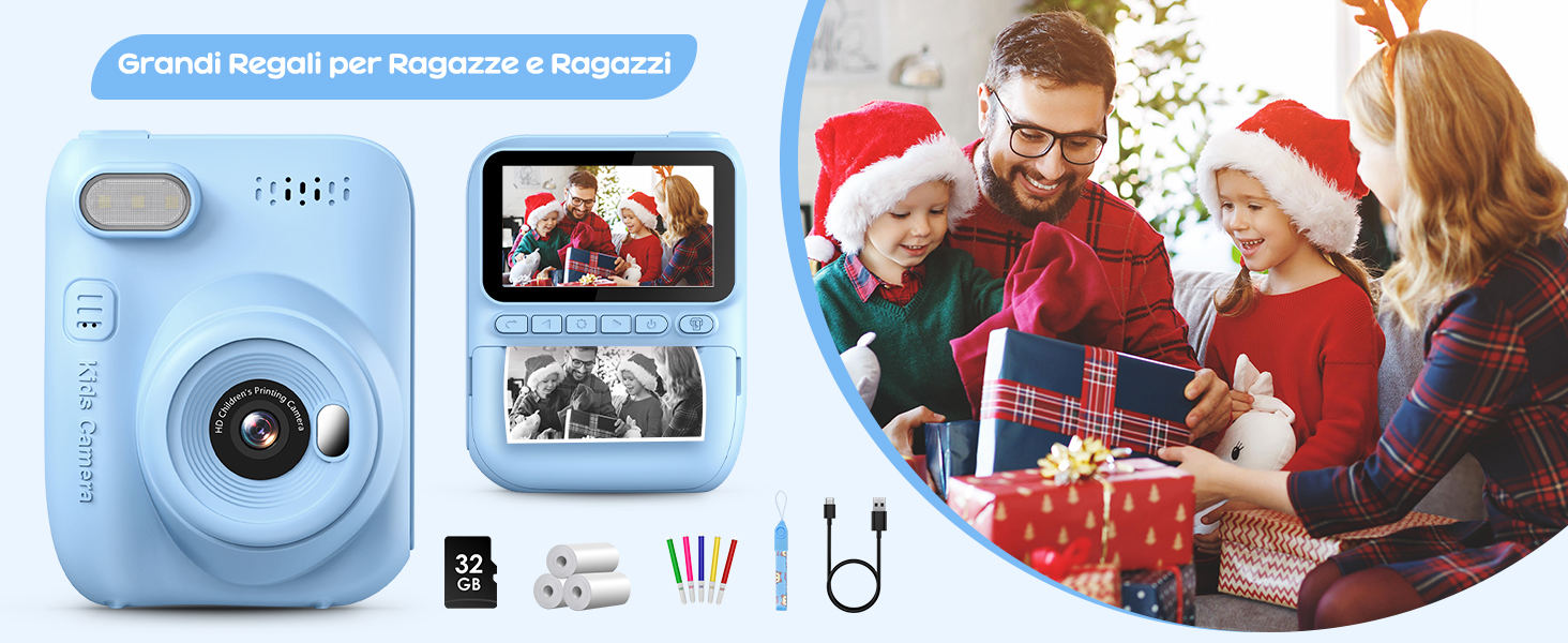 macchina fotografica bambini