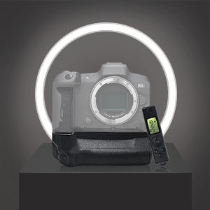 Impugnatura della batteria della fotocamera BG-R10 La Confezione Include: