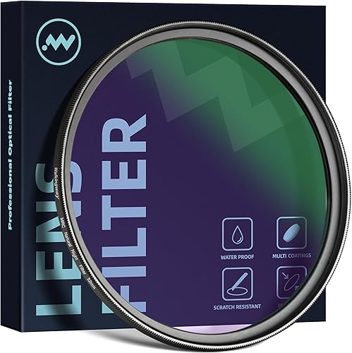 Walking Way 49mm Filtro Notturno Naturale per la Riduzione dell'Inquinamento Luminoso Vetro Ottico Nano-rivestito per Fotografia Notturna, Astrofotografia e Chiarezza delle Stelle - Fashionser