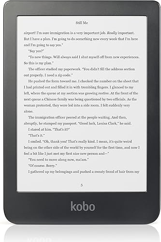 Kobo Clara Hd Ereader Touchscreen Hd Antiriflesso Da 6', 8Gb Di Archiviazione (Ricondizionato) - Fashionser