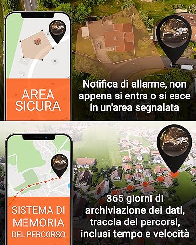 CAR OBD Finder 4G 2.0 – Localizzatore GPS Auto, Camion e altri Veicoli, Collegamento Diretto Presa OBD. Tracciamento Tempo Reale via App, Vari Allarmi Impostabili, 365gg Archivio Percorsi - Fashionser