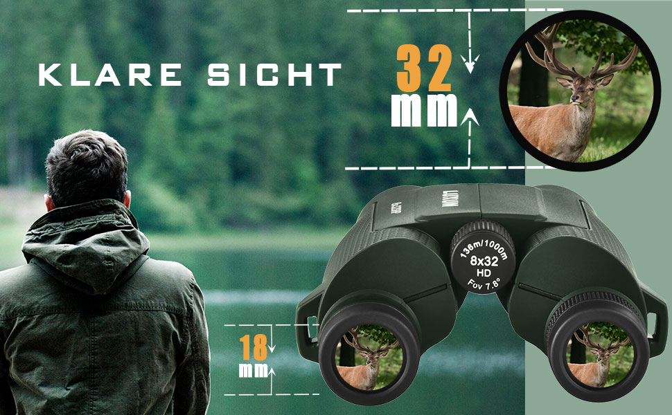 8x32 binocolo