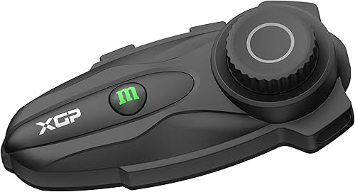 X10 Maglia Interfono Moto Bluetooth, Auricolare Casco Moto, Supporto 10 Motociclisti, 3000M Sistema di Comunicazione, Interfono Moto Bluetooth Coppia V5.3 con Audio Multitasking - Fashionser