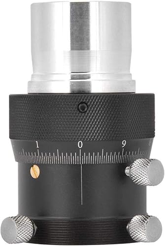focheggiatore telescopio focheggiatore telescopio Focheggiatore elicoidale, in lega di alluminio YZ-18839 10mm Colpo di messa a fuoco 1,25 pollici Messa a fuoco fine elicoidale 0,05 mm Focheggiator - Fashionser
