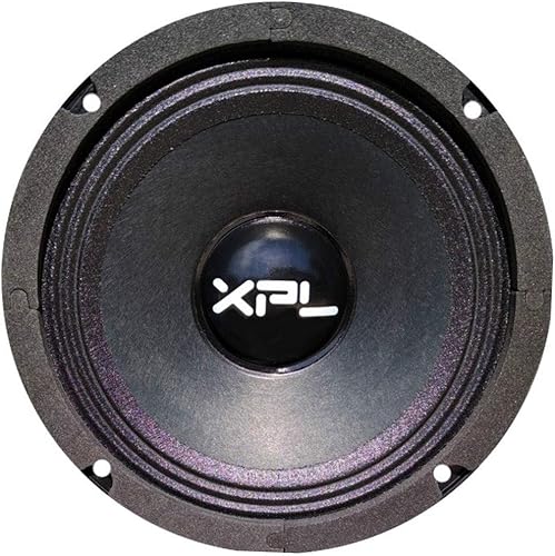XPL 1 MIDWOOFER XW06-403 XW06 403 altoparlante diffusore medio basso 16,50 cm 165 mm 6,5' 100 watt rms 200 watt max 4 ohm 97 db auto nero, 1 pezzo + 3 adesivi omaggio - Fashionser