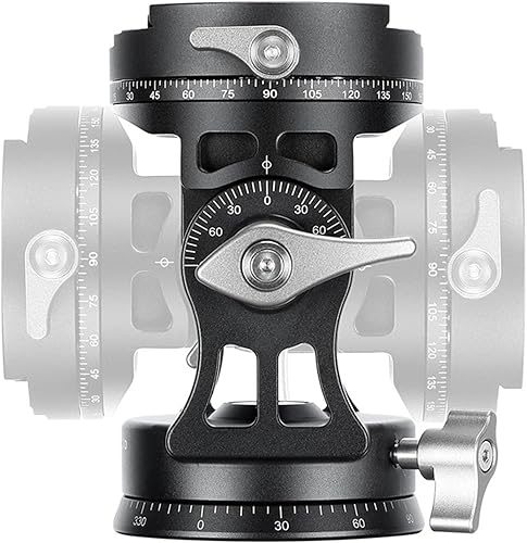 Leofoto - Testa treppiede VH-30R con doppia piastra panoramica e maniglia - Ideale per birdwatching con cannocchiale e fotografia - VH-30R - Fashionser