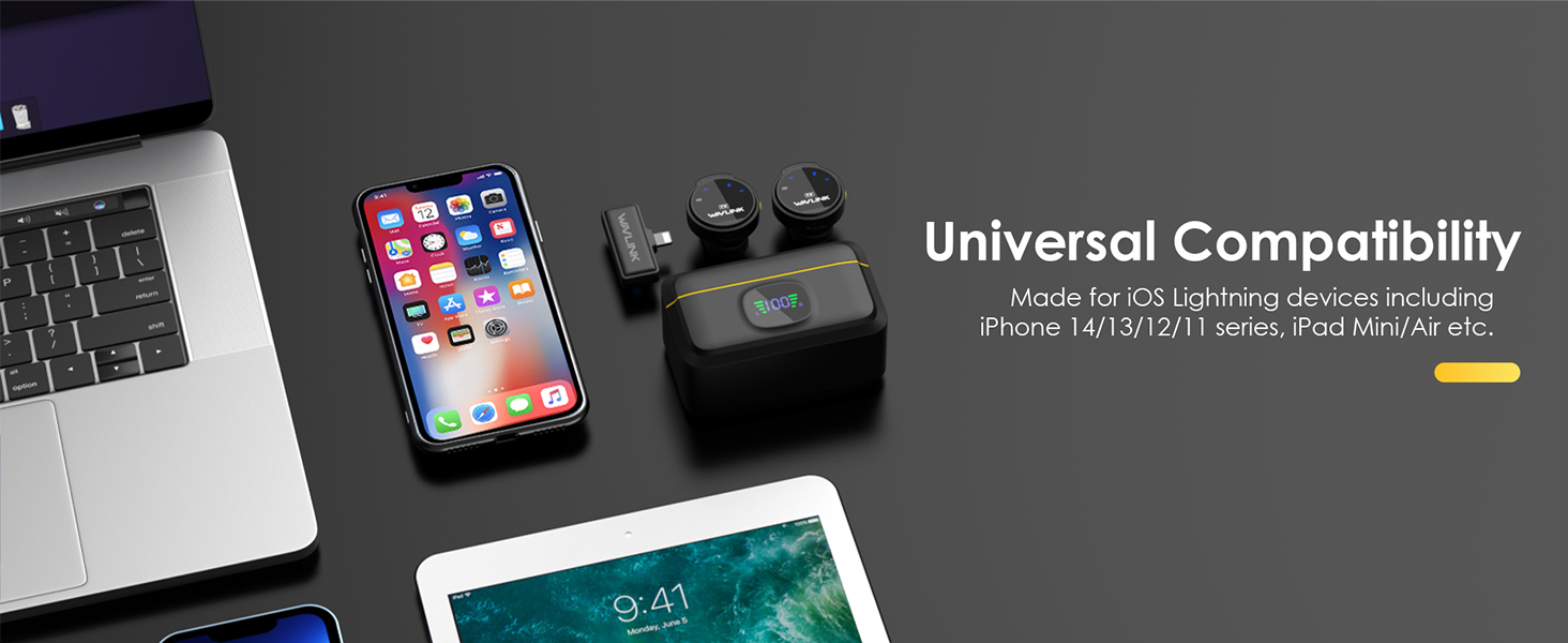 Microfono Lavalier senza fili