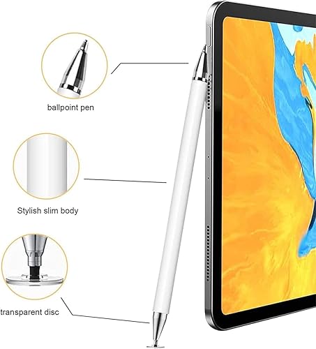 DOOGEE Penna per Tablet, 2 in 1 Universale Penna Stilo per Touch Screen, Pennino per Tablet Compatibile Con DOOGEE Tablet T30Pro/T10/T20 - Fashionser