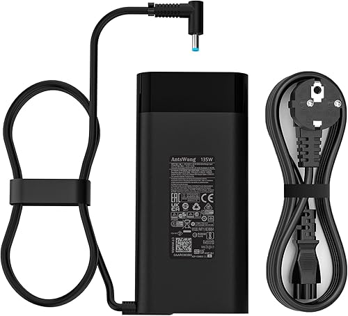 135W Adattatore per HP Spectre X360 15 16 Pavilion Gaming 15 16 15-ec0751ms 15t-df100 CTO Omen 15 17 Envy 13 14 Caricatore Laptop L15534-001 TPN-DA11 TPN-CA13 19.5V 6 6 .9A Alimentazione - Fashionser