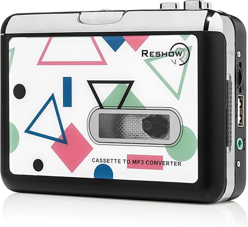 Reshow USB Riproduttore Cassette Convertitore Convertire da MP3 a USB Azionamento dell'istantaneo - Fashionser