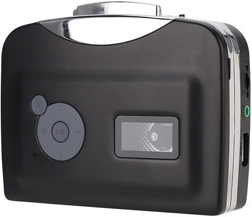 Wendry Registratori di Lettori di Cassette Portatili, Convertitore di segnali di Cassette USB Registrazioni da Nastro a MP3 Convertitore di Musica Compatibile con Laptop e Personal Computer - Fashionser