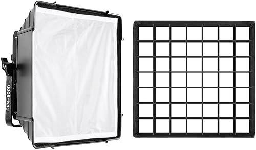 GVM Softbox per luce video LED serie 800D, 480LS, 560AS, accessori per illuminazione video 800D, 480LS, softbox per luci video serie 560AS, luce video a LED, softbox, illuminazione fotografica,softbox - Fashionser