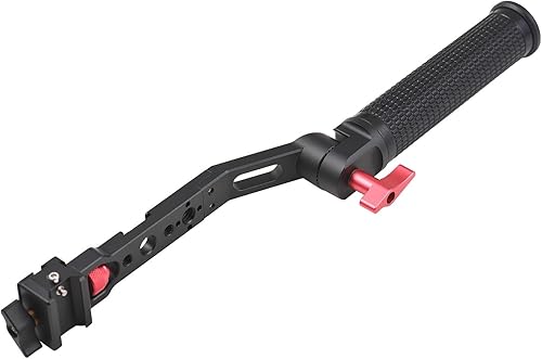 Andoer Maniglia Impugnatura Regolabile Mini Gimbal Stabilizzatore Palmare Manico in Gomma Dal Design Ergonomico Compatibile con DJI RS 2/ RSC 2/ RS 3 Mini/RS 3 /RS 3 Pro - Fashionser