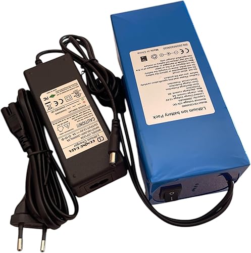 Lithium Battery Batteria a Litio 12V 20Ah 20000mA 11.1V 3S Limited Charge 12.6V + Charger 12.6V 3Ah out DC5521 - Fashionser