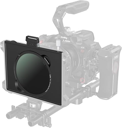 SMALLRIG Kit Vassoio Filtro VND Multifunzionale, con Vassoio Filtro, Filtri CPL 1 e CPL2, Nessun Filtro in Vetro Ottico X Cross HD, SOLO per SMALLRIG Matte Box 3556/3645 / 3641/3646-4415 - Fashionser