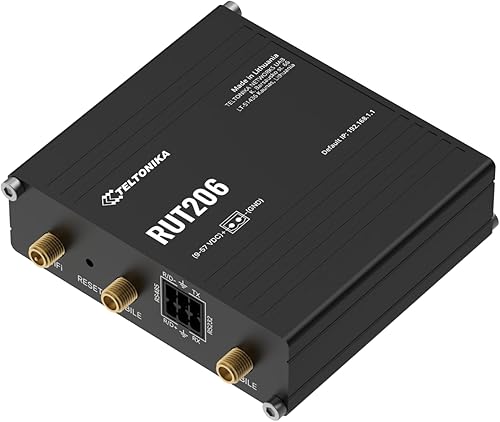 Teltonika ? Router ? RUT206? Kompakter-4G/LTE Router (RUT206010000) - Fashionser