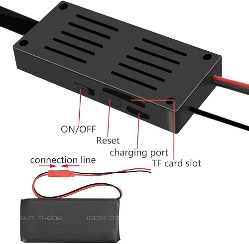 Telecamera nascosta WiFi, Videocamera di sicurezza Super Mini 1080P Wireless con rilevamento del movimento, Controllo app per IOS e Android - Fashionser