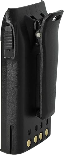 vhbw 2x batteria compatibile con Midland CT790 radio (1700mAh, 7,4V, Li-Ion) + clip - Fashionser