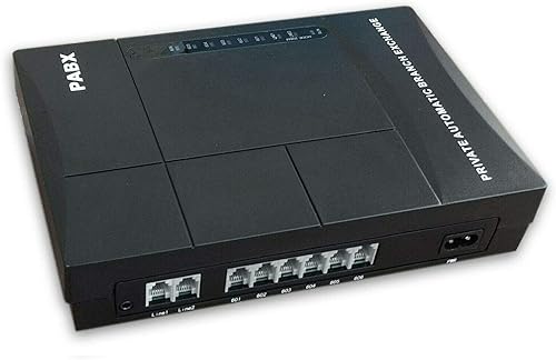 Centralino Telefonico Analogico 2 linee urbana 6 interni MS206 Garanzia Italia - Fashionser