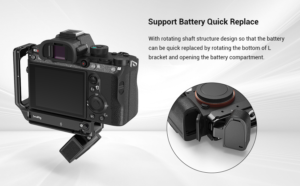 SMALLRIG A7III L Bracket per Sony A7RIII / A7III / A9-2122D
