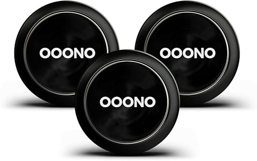 OOONO CO-Driver NO1 Set di 3: avvisa di autovelox e pericoli del traffico stradale in tempo reale, automaticamente attivo dopo la connessione allo smartphone tramite Bluetooth, dati Blitzer.de - Fashionser