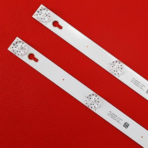RCBCPLGLNK Striscia di retroilluminazione a LED 6LED Compatibile for Toshiba Compatibile for TCL 32L2600 32L2800 L32P1A 4C-LB3206-HR03J HR01J Tot_32D2900 32HR330M06A5 V5 Striscia Luminosa TV - Fashionser