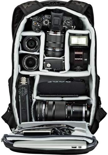 Lowepro ProTactic Zaino Porta Fotocamera 250 AW, Nero - Fashionser