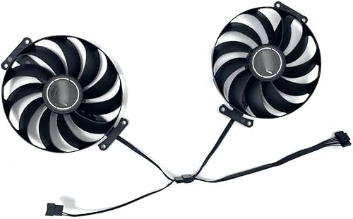 Componenti informatici Ventola della scheda grafica da 95 mm T129215SU FDC10U12D9-C 12V RTX 3070 RTX 3060Ti compatibile con ventola di raffreddamento della scheda grafica RTX 3070 3060 Ti DUAL OC - Fashionser