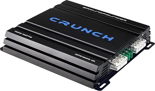 CRUNCH GPX Digital Monoblock GPX1600.1D - Fashionser
