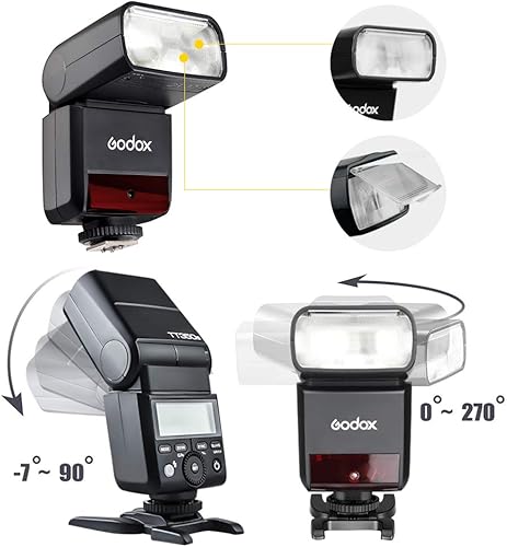 GODOX Thinklite TT350O Mini Flash HSS 1 / 8000s TTL GN36 Flash per Olympus Panasonic Mirrorless Fotocamere - Fashionser
