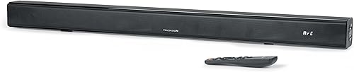 Barre de son - THOMSON - Noire - Bluetooth 5.3, 120W, Entrée TV ARC/CEC, USB, Égaliseur, Télécommande, Alim. 230V - Fashionser