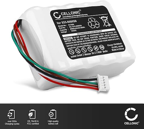 CELLONIC, Batteria Radio Compatibile con Logitech Squeezebox Radio, UE Smart Radio (2000mAh) - Fashionser