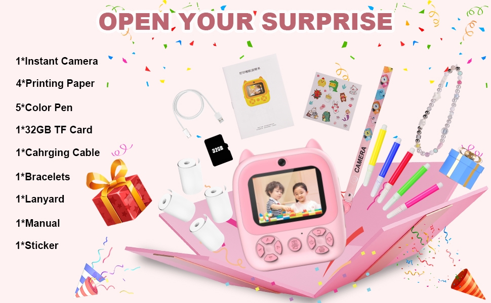 Macchina Fotografica Bambini Istantanea