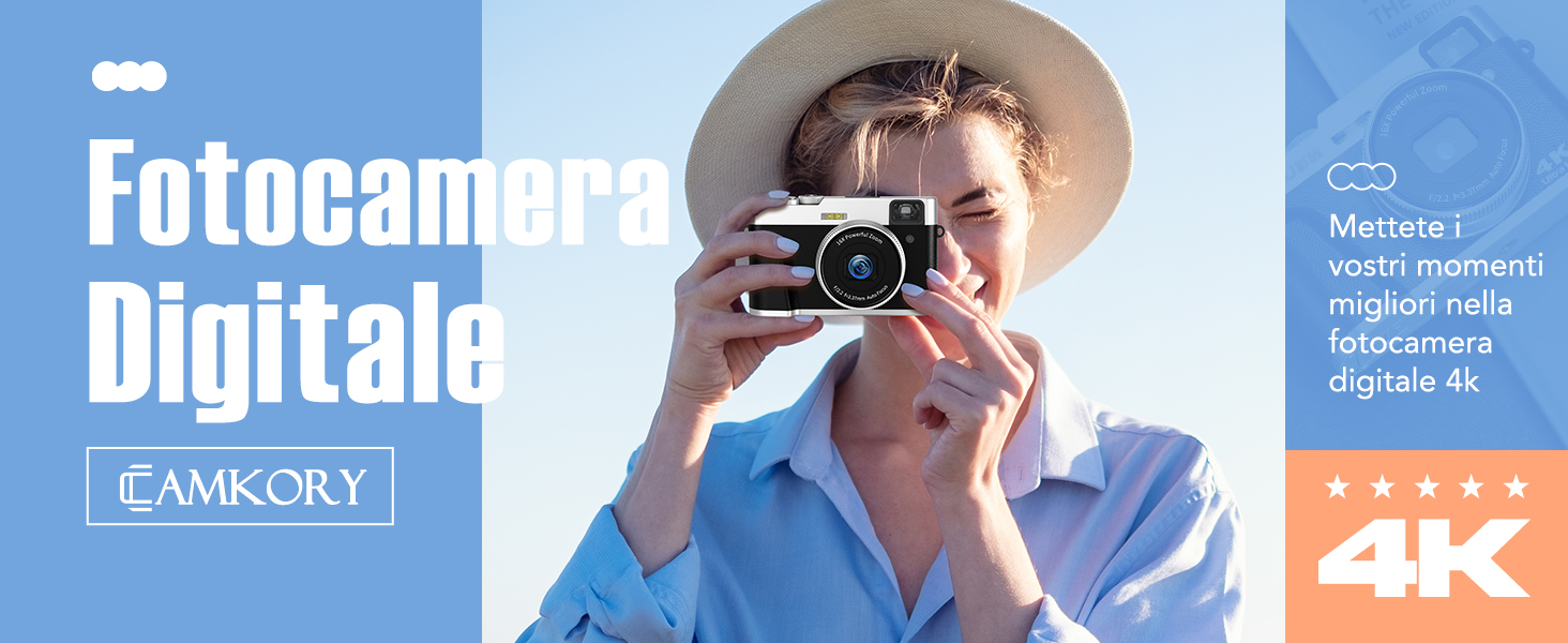 macchina fotografica digitale 48mp macchina fotografica digitale caricatore usb