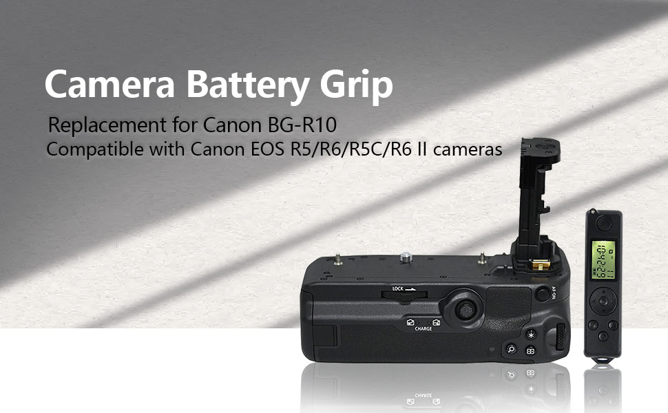 Presa della batteria della fotocamera BG-R10 con telecomando