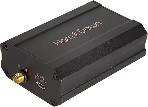 Nooelec Ham It Down 3GHz Downconverter - Estende la Frequenza del tuo RTL-SDR o Della Radio a 3,1GHz! Ricevi Trasmissioni UHF e in Banda L. TCXO, Connettività SMA e Molteplici Opzioni di Alimentazione - Fashionser