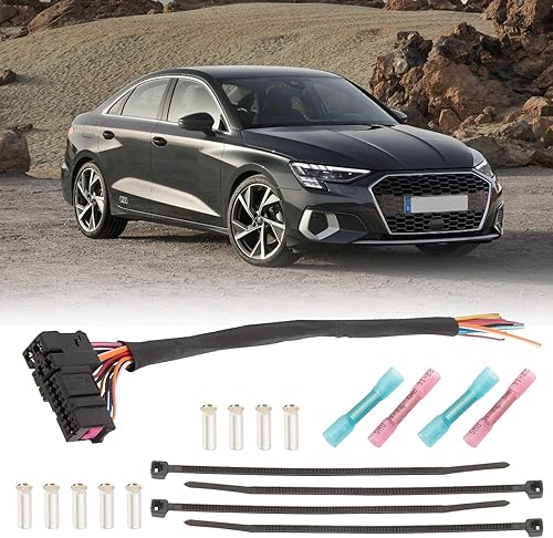 Kit Riparazione Cablaggio Per A3, Kit Riparazione Cavi Kit Riparazione Cablaggio Porta Veicolo Anteriore E Posteriore Per A3 8p Sportback Cabrio OEM 14320SC 8E0972702 Cablaggio Porta Cavo - Fashionser
