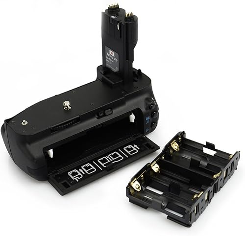 DSTE Pro BG-E7 - Impugnatura verticale per fotocamera digitale EOS 7D SLR come LP-E6 LP-E6n - Fashionser