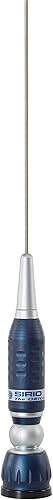 Sirio Antenne TURBO 3000 Antenna Cb Veicolare, Frequenza 27…28.5 MHz Tarabile, Argento/Blu - Fashionser