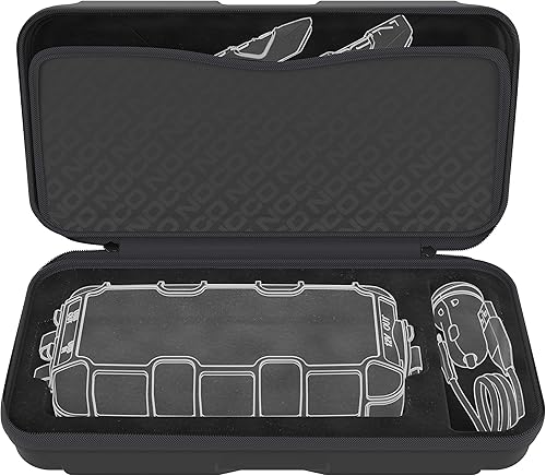 NOCO GBC013 Custodia Protettiva Boost Sport e Plus EVA per Dispositivi di Avviamento di Emergenza al Litio UltraSafe GB 20 e GB 40, Schwarz, Sport/Plus EVA Case - Fashionser