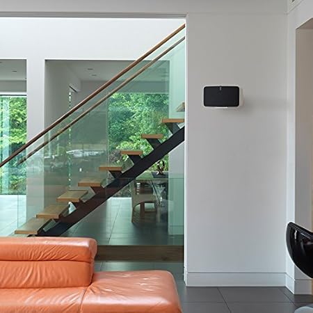 Flexson Dispositivo di Montaggio da Pavimento per Sonos Play:5 – Nero, S - Fashionser