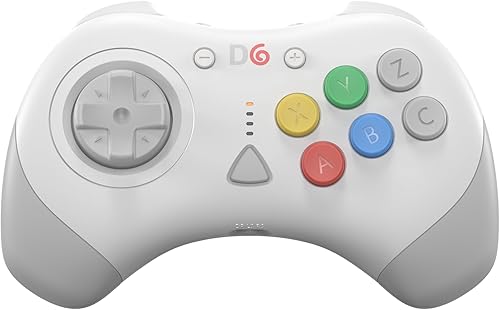 Retro Fighters D6 Dreamcast Wireless Controller for Switch/PC/Dreamcast, White - Fashionser