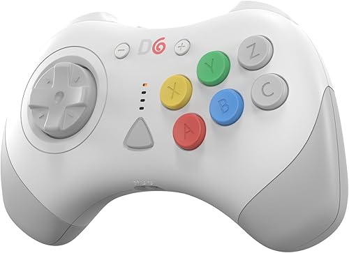 Retro Fighters D6 Dreamcast Wireless Controller for Switch/PC/Dreamcast, White - Fashionser